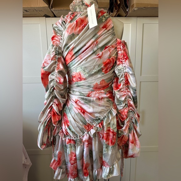 Donnèe Par Dieu Floral Long Sleeve Dress - Picture 3 of 7